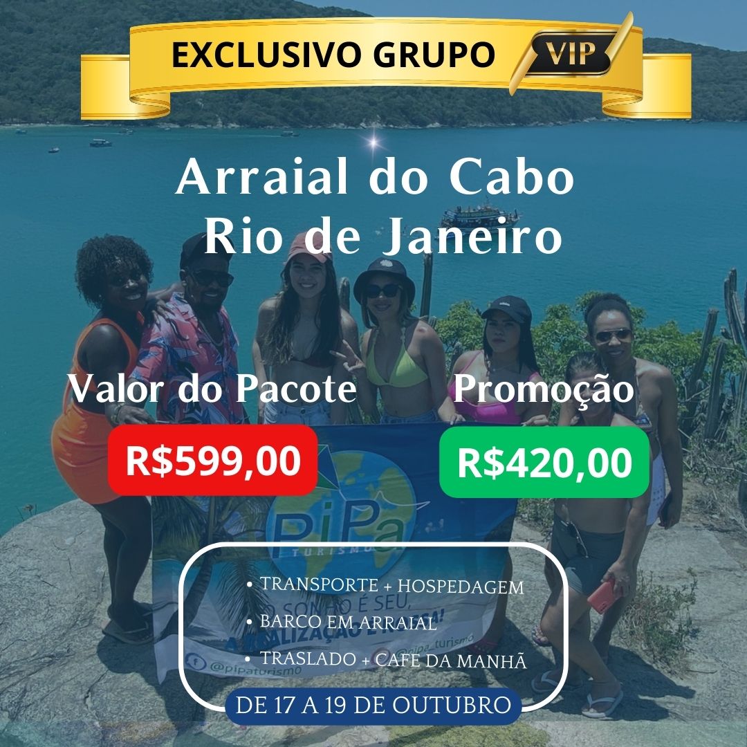 ARRAIAL DO CABO - OUTUBRO 2025 - BLACK FRIDAY