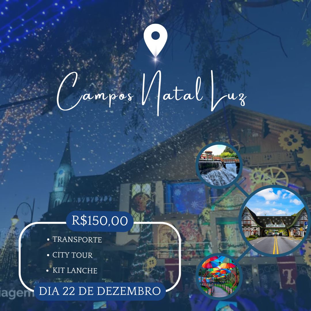 CAMPOS NATAL LUZ  22 de DEZEMBRO 2024