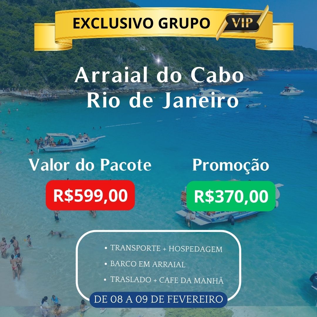 ARRAIAL DO CABO - FEVEREIRO 2025